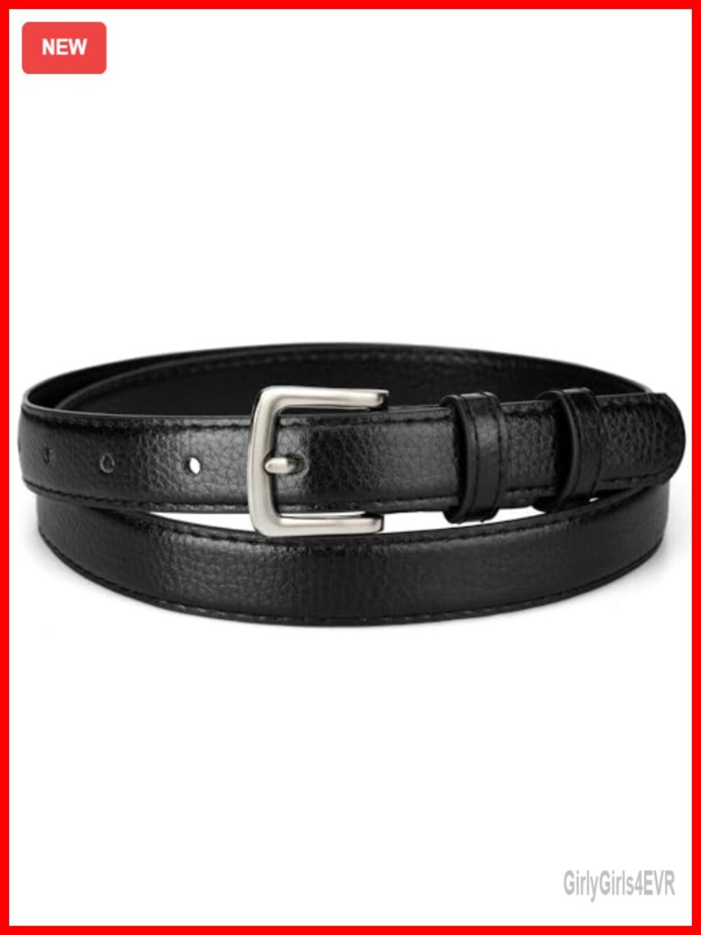 Womens Faux Leather Waist Belt for Jeans Dress Pants